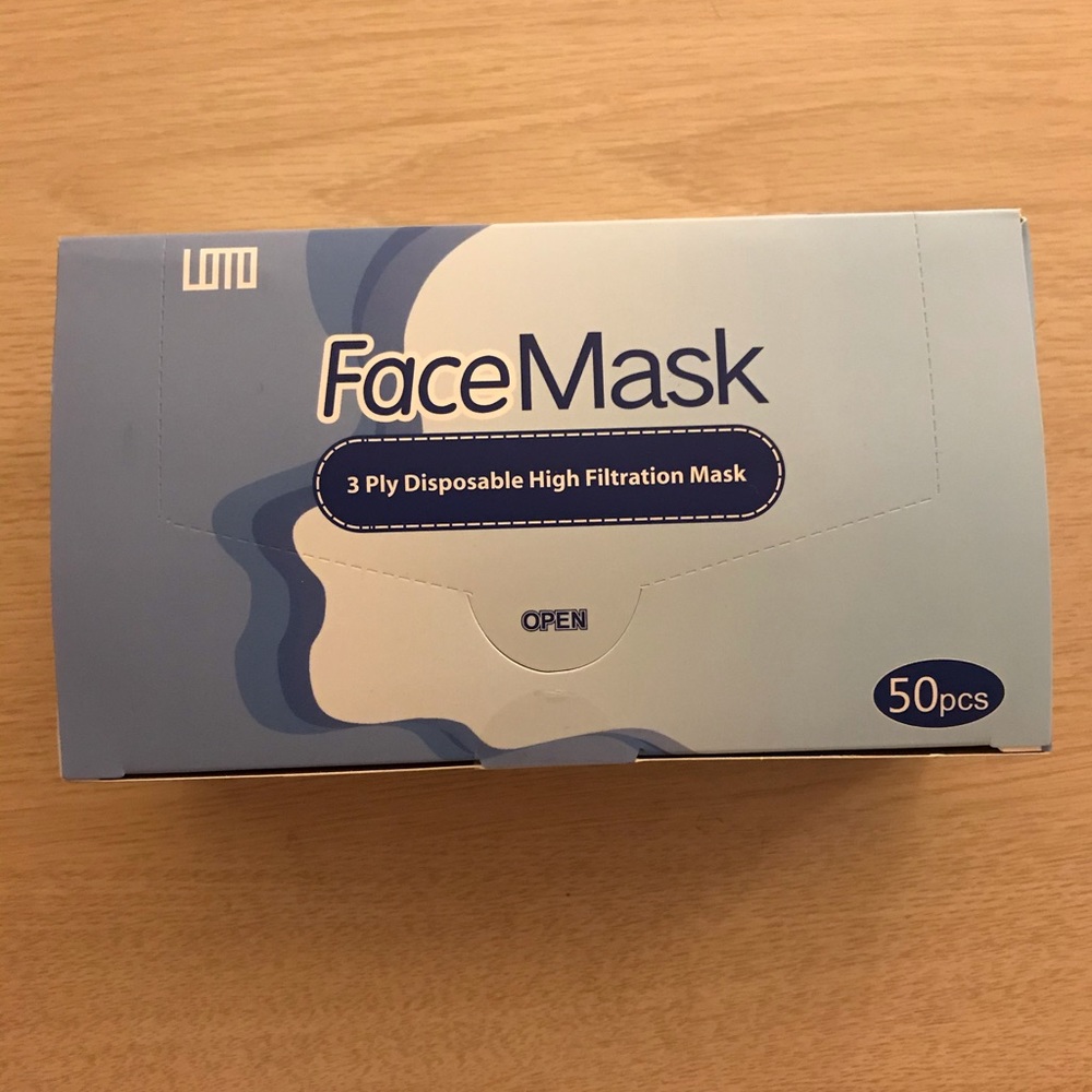 Non-Medical 3 Ply Disposable Face Mask